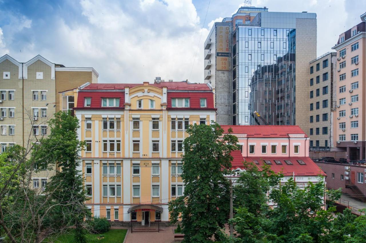 1 Комнатная Квартира По Улице Предславинская, 12 Kiev Exterior foto